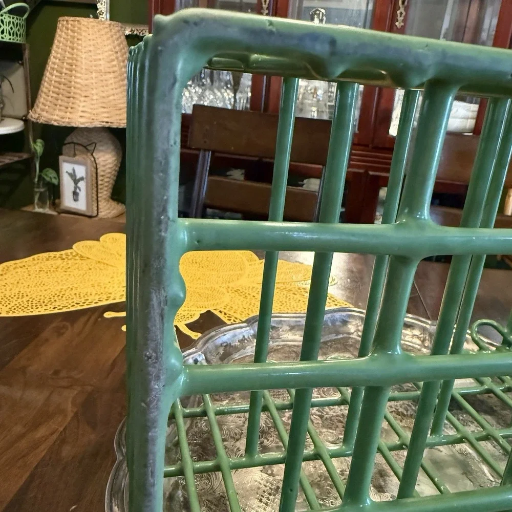 Used Sani Stack‎ Coated wire Plate Washing Basket Crate P23